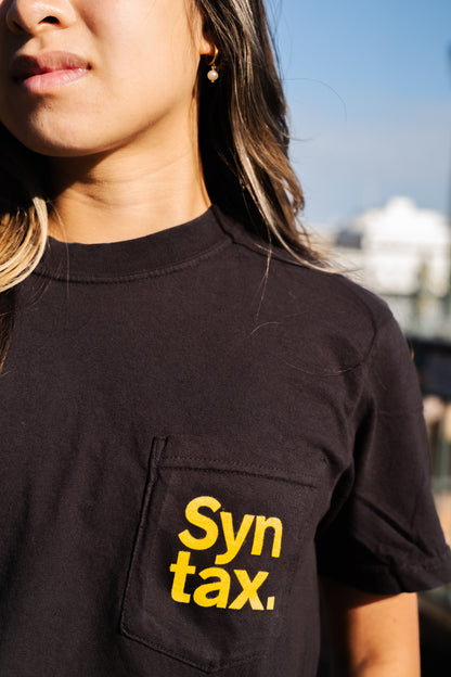Syntax Pocket Tee