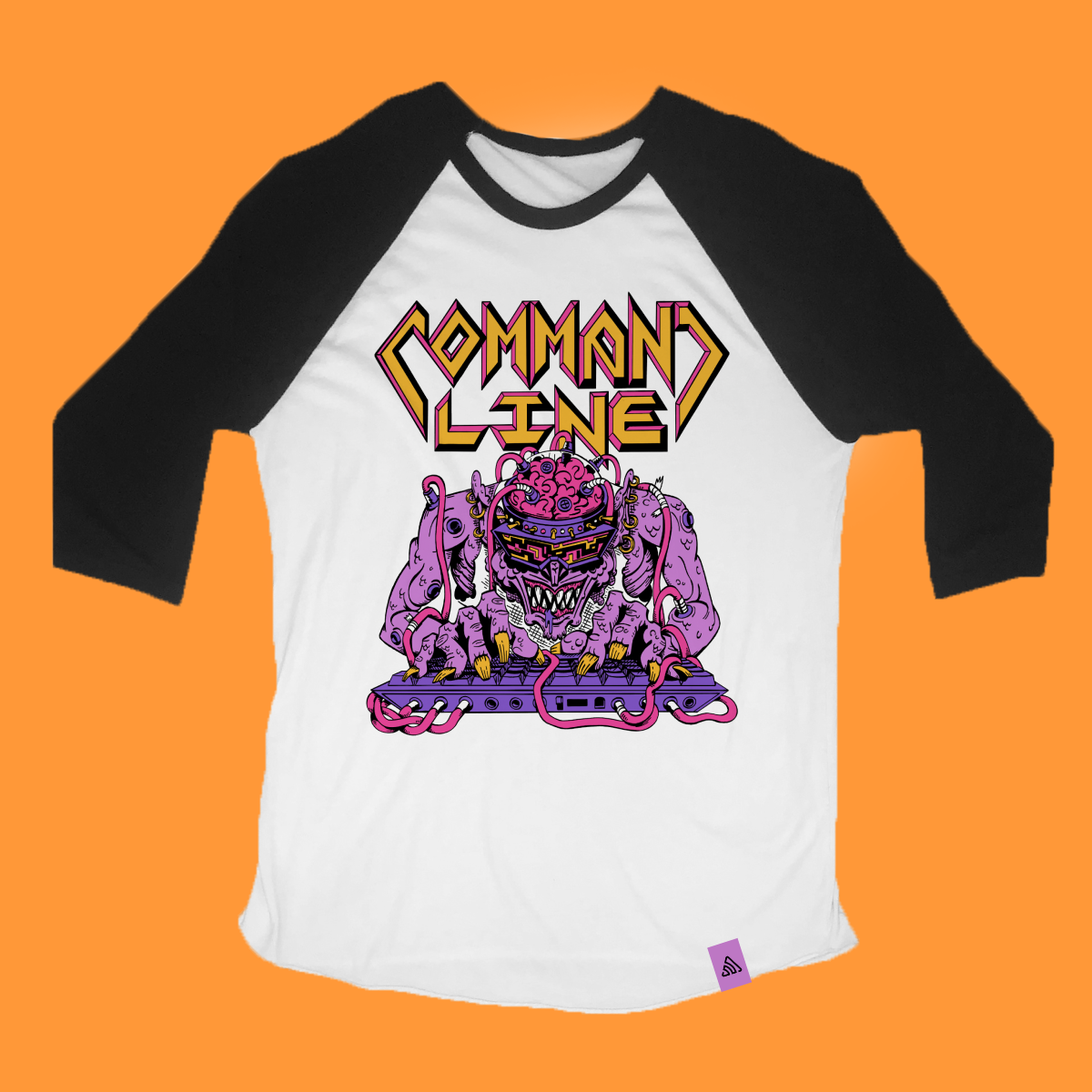 Sentry Command Line Raglan Tee